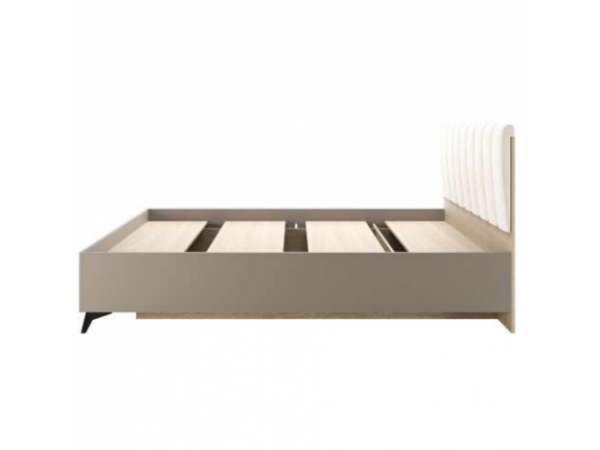 Кровать 1400 "ЕВА" с настилом ЛДСП Дуб Экспресив -  Глиняный