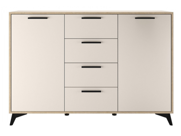 Спальня "ЕВА" композиция №1 Дуб Экспресив/Сатин Спальня "ЕВА" композиция №1 Дуб Экспресив/Сатин