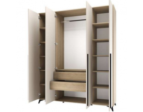 Спальня "ЕВА" композиция №1 Дуб Экспресив/Сатин