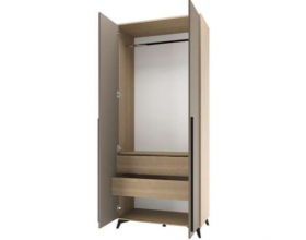 Спальня "ЕВА" композиция №2 Дуб Экспресив/Глиняный серый