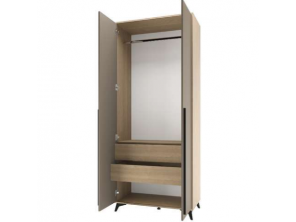 Спальня "ЕВА" композиция №2 Дуб Экспресив/Глиняный серый