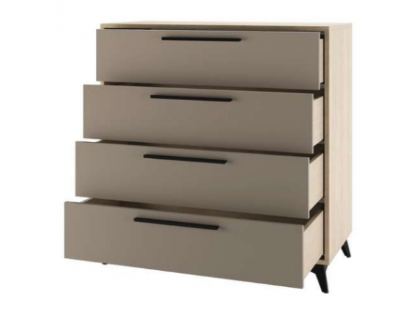 Спальня "ЕВА" композиция №2 Дуб Экспресив/Глиняный серый