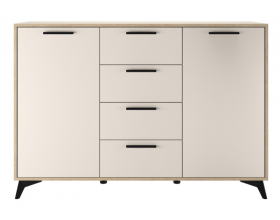 Спальня "ЕВА" композиция №10 Дуб Экспресив/Сатин