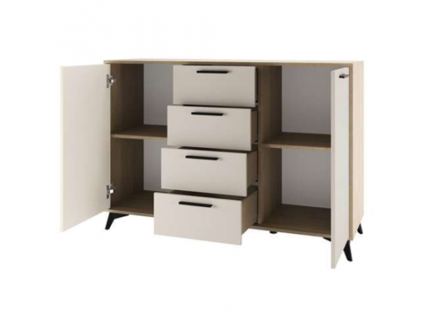 Спальня "ЕВА" композиция №7 Дуб Экспресив Сатин