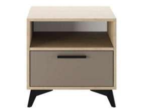 Спальня "ЕВА" композиция №8 Дуб Экспресив Глиняный серый