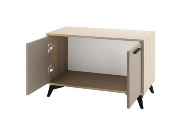  Прихожая "ЕВА" композиция №8 Дуб Экспресив Глиняный серый