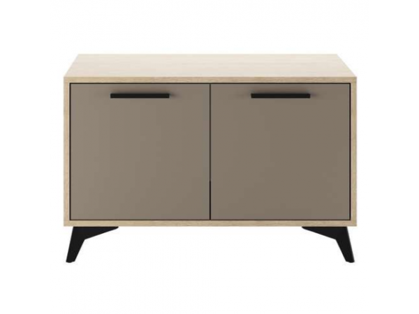  Прихожая "ЕВА" композиция №8 Дуб Экспресив Глиняный серый