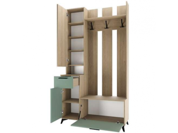 Прихожая "ЕВА" композиция №9 Дуб Экспресив Муссон