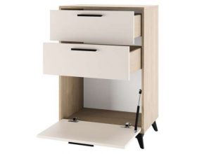 Прихожая "ЕВА" композиция №13 Дуб Экспресив Сатин