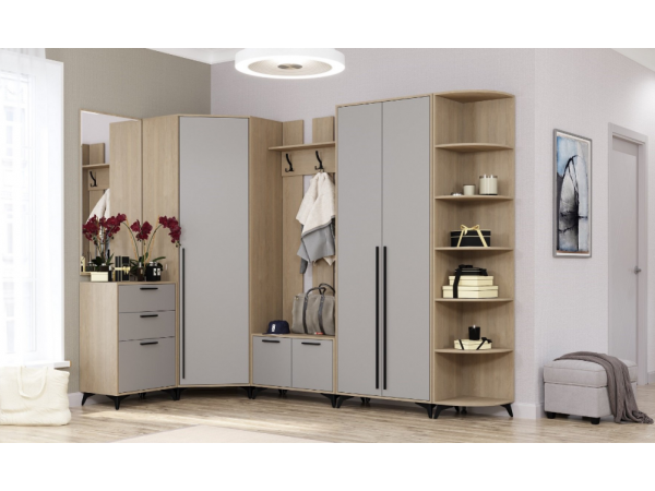 Прихожая "ЕВА" композиция №4 Дуб Экспресив Рейн