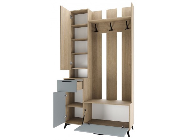 ЕВА Модуль универсальный 1200 Дуб Экспресив Фрост