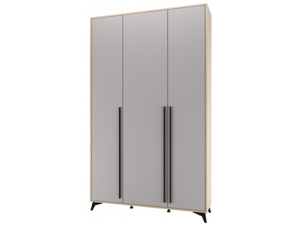 ЕВА Шкаф 1300 3С Дуб Экспресив Рейн