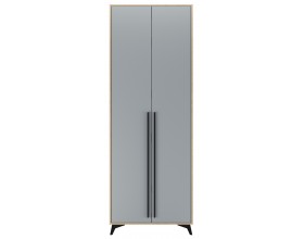 ЕВА Шкаф 800 2С Дуб Экспресив Фрост