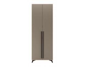 ЕВА Шкаф 800 2С Дуб Экспресив Глиняный серый