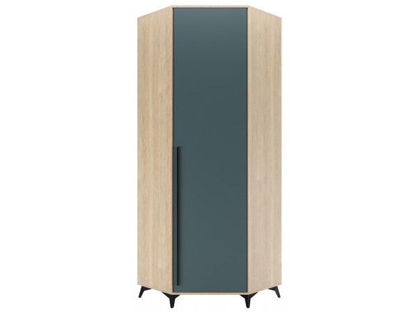 ЕВА Шкаф угловой 800 1С Дуб Экспресив Маренго