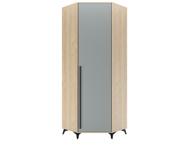 ЕВА Шкаф угловой 800 1С Дуб Экспресив Фрост