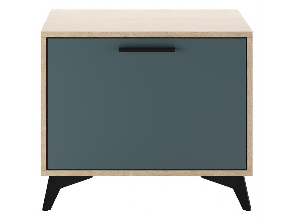 ЕВА Тумба 600 1С Дуб Экспресив Маренго