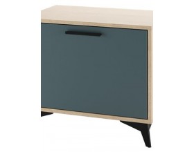 ЕВА Тумба 600 1С Дуб Экспресив Маренго