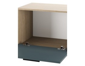 ЕВА Тумба 600 1С Дуб Экспресив Маренго