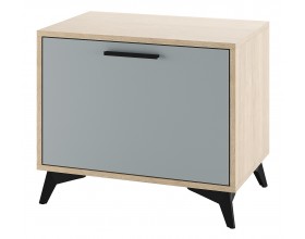 ЕВА Тумба 600 1С Дуб Экспресив Фрост