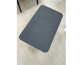 Стол обеденный HL110T Сланец Алтайский смоляной/Черная опора