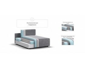 Босс Софт Модуль оттоманка Велюр Роял агат