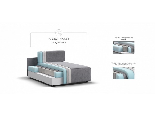 Оттоманка BOSS SOFT MODOOL Велюр Роял агат NEW Оттоманка BOSS SOFT MODOOL Велюр Роял агат NEW