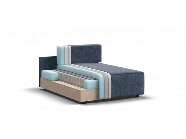 Оттоманка BOSS SOFT MODOOL Велюр Royal топаз NEW