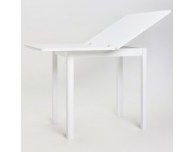 Стол поворотно-откидной «Вильфор» 60*80см(белый)