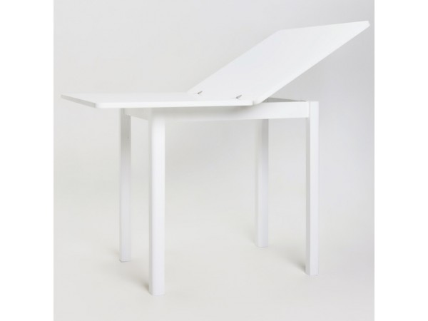 Стол поворотно-откидной «Вильфор» 60*80см(белый)