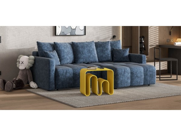 Угловой диван BOSS TREND Велюр Royal топаз NEW