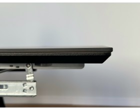 Стол с керамической столешницей раздвижной Герцог чёрный