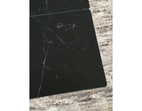 Стол с керамической столешницей раздвижной Герцог чёрный