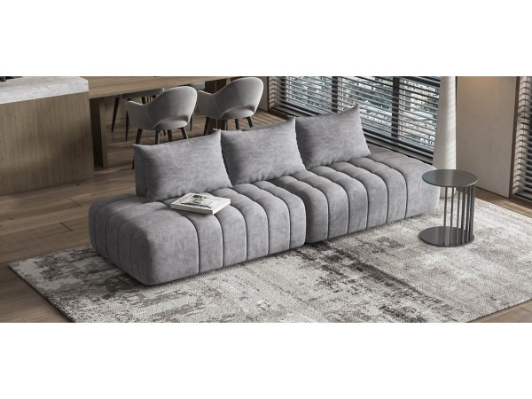 Диван Босс Твин прямой Велюр Роял агат