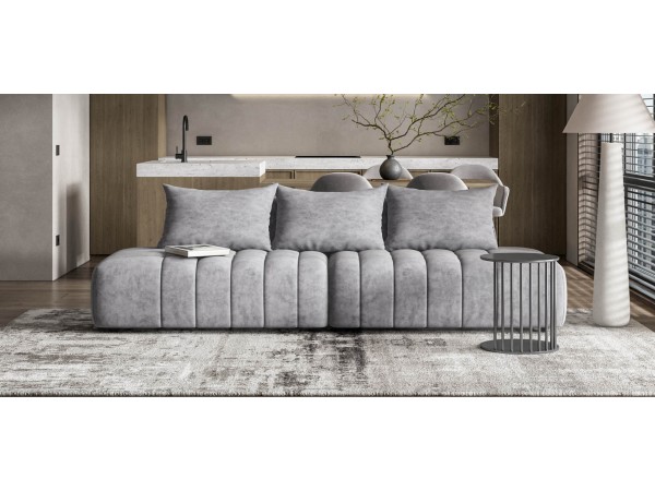 Диван Босс Твин прямой Велюр Роял агат