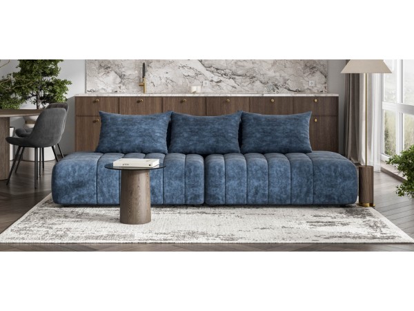 Диван Босс Твин прямой Велюр Royal топаз