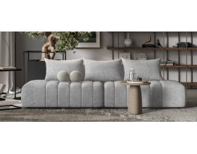 Босс Твин диван Шенилл Клауд серый