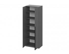Шкаф Берген ПРО ШК-800 серый графит