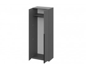 Шкаф Берген ПРО ШК-800 серый графит
