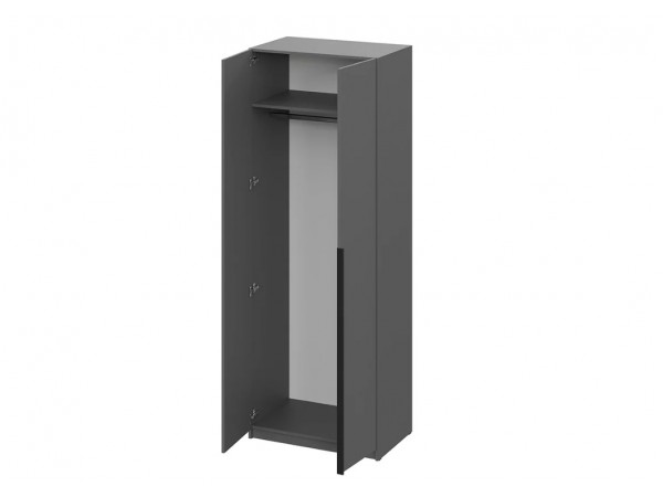 Шкаф Берген ПРО ШК-800 серый графит