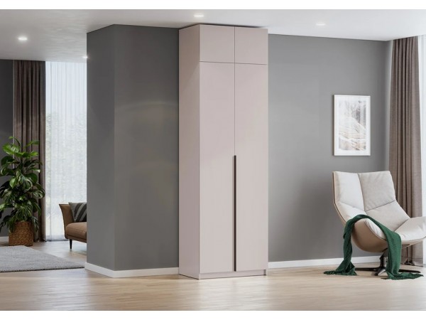 Шкаф Берген ПРО ШК-800 с антресолью кашемир