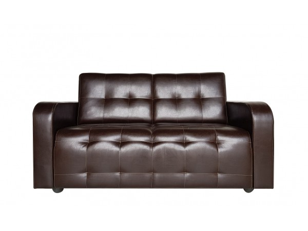 Диван Оксфорд 90х170 коричневый ППУ