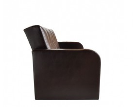 Диван Оксфорд 90х170 коричневый ППУ