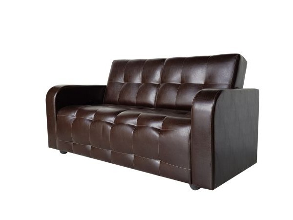 Диван Оксфорд 90х170 коричневый ППУ