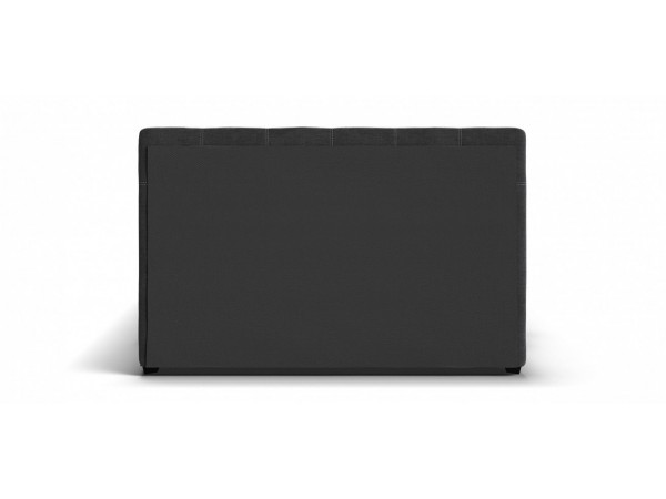 Кровать Белла велюр Monolit серый + ПМ 160*200