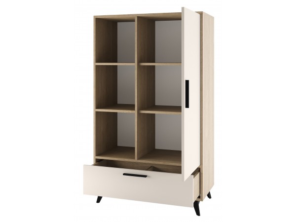 Буфет 800 1С1Я "ЕВА" Дуб Экспресив - Сатин