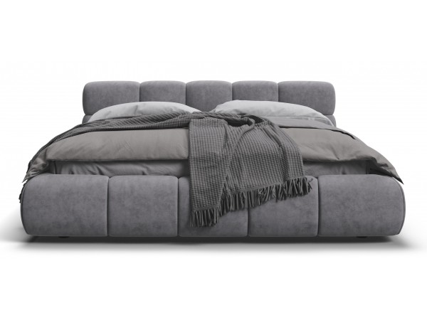 Кровать Босс Дрим Про+ПМ велюр Royal агат  