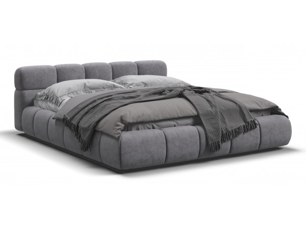 Кровать Босс Дрим Про+ПМ велюр Royal агат  