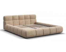 Босс Дрим Кровать+ПМ 160*200 Велюр Роял шампань