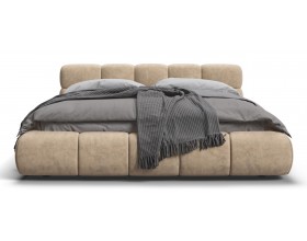 Босс Дрим Кровать+ПМ 160*200 Велюр Роял шампань